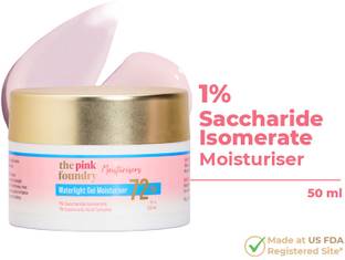 The Pink Foundry Waterlight Gel Moisturiser with 72 hours of Hydration with Hyaluronic Acid
