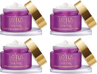 LOTUS HERBALS YouthRx Anti Ageing Nourishing Night Cream | For Fine Lines & Wrinkles | 50g