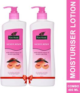 Pure Roots Moisturiser Lotion - Pack of 2 ( 400ml * 2 )