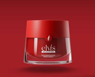 Elvis Face Brightening Night Cream for Glowing Skin | Repair & Hydrate Overnight
