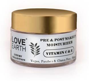 LOVE EARTH Pre & Post Makeup Face Moisturizer for Skin Hydration