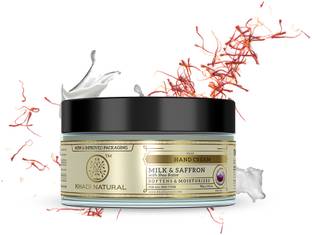 KHADI NATURAL Milk and Saffron Hand Cream