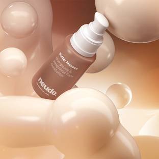 Neude Butter Mousse Face Moisturizer with Ghee & Rose Water, Kokum Butter & Almond Oil