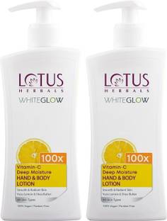 LOTUS HERBALS WhiteGlow Vitamin C Deep Moisture Hand & Body Lotion