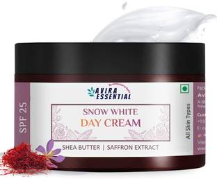 Avira Essential Snow White Face Cream For Women & Men| Non Sticky, Hydrating SPF DAY Moisturizer