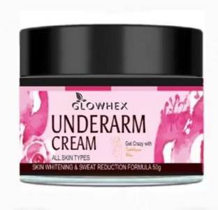 GLOWHEX Underarm Cream with Vitamin C & Turmeric for Brighter Underarms