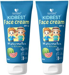 हेल्थबेस्ट Kidbest Face Cream for 3-13 Years Kids | Each 50ml (Pack of 2)
