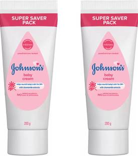 JOHNSON'S Baby Cream 200g ( pack of 2)