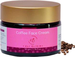 Eli Elixir Coffee Face Cream for D-Tan, Glow and Hydration