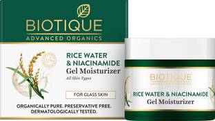 BIOTIQUE Rice Water & Niacinamide Gel Moisturizer