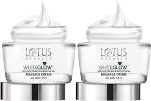 LOTUS HERBALS WhiteGlow Skin Whitening & Brightening Massage Creme