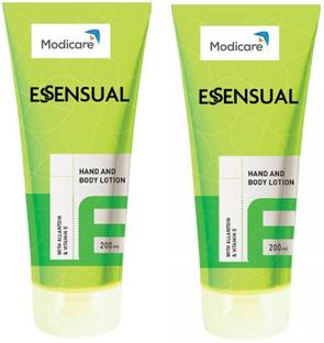 Modicare Essensual Hand And Body Lotion with Allantoin and Vitamin E(Pack of 2)