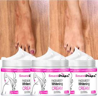 smartdrops Whitening & Skin Brightening Cream for Even Skin Tone & Deep Nourishment