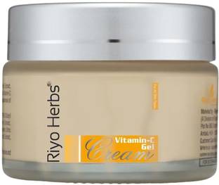 Riyo Herbs Vitamin C Gel Cream with Vit-E, Rosehip Oil & Lemon Peel Extracts
