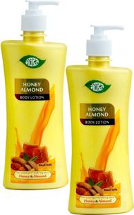 MEGHDOOT Honey Almond Body Lotion 500ml(Pack of 2)
