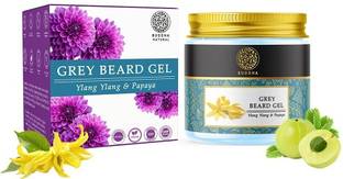 buddha natural Anti Grey Beard Gel - 100% Ayush Certified - Gel Protection for Early Greys