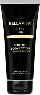 Bella vita organic CEO MAN Perfume Body Lotion|With Citrus, Aromatic & Woody Notes|