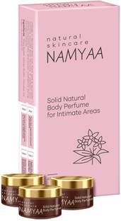 Namyaa Solid Natural Body Perfume for Sensitive Areas- Underarms, Neck