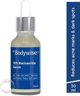 Be Bodywise 10% Niacinamide Face Serum | For Acne Marks & Oily Skin | Fragrance Free
