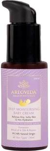 Areoveda Deep Moisturising Baby Cream, 72 Hrs Hydration, For Dry Skin, Safe and Gentle