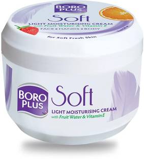 BOROPLUS Antiseptic Soft Light & Non-sticky All Seasons Hand,Body & Face Ayurvedic Cream