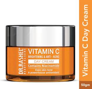 DR.RASHEL Vitamin C Day Cream for Brightening & Anti - Aging with Deep Moisturization