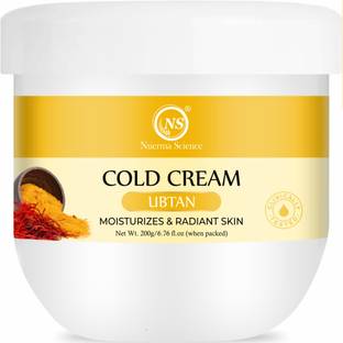 Nuerma Science Ubtan Cold Cream for Nourishing & Glowing Skin |Non Greasy Herbal Winter Cream