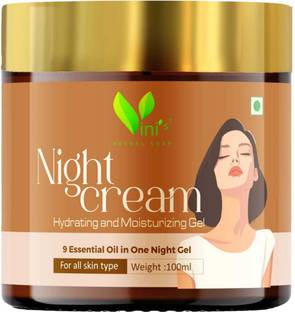 VINI'S HERBAL SOAP Hydrating and Moisturizing Night Cream With Seabackthorn For All Skin Type