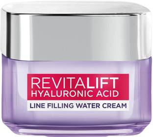 L'Oréal Paris Revitalift Hyaluronic Acid Line Filling Water Cream|Hydrates & Plumps Skin