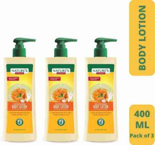 Nature's Essence HONEY & ALMOND MOSTURIZING LOTION (PACK OF 3)