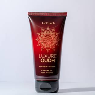 La French Luxure Oudh Body Lotion with Shea Butter & Nourishing Winter Hydration