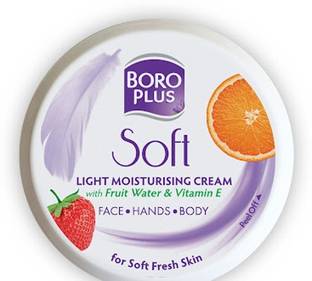 BOROPLUS Soft Ayurvedic Antiseptic Cream|Light & Non-sticky|24H moisturisation