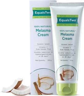 EqualsTwo Natural Melasma Cream 100g, Kakadu Plum, Marshmellow & Licorice roots