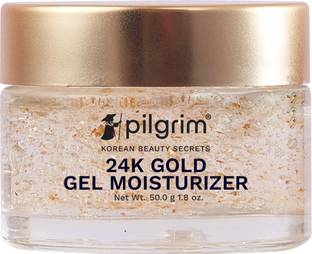 Pilgrim 24k Gold Gel Moisturizer with Hyaluronic Acid & Alpha Arbutin