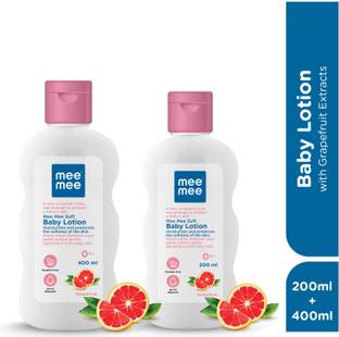 MeeMee Moisturising Baby Lotion with GrapeFruit Extracts (600 ml)