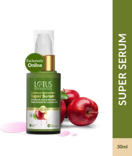 Lotus Botanicals GlycoBoost Radiant Skin Super Serum with Red Apple & Glycolic Acid