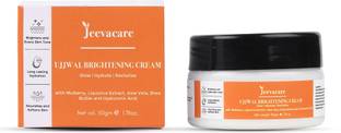 Jeevacare Ujjwal Brightening Cream | Radiant Skin & Hydration with Mulberry & Vit E