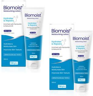 Biomoist Moisturising Lotion Hydrates & Repairs 100ml (2 Pcs)