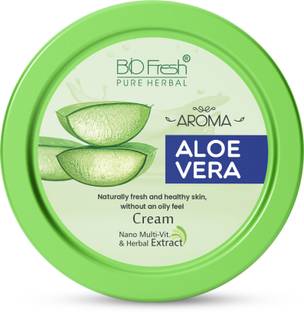 Biofresh Pure Herbal Aloe Vera Body Cream/Moisturized & Non-Greasy/Winter Cream/Gel