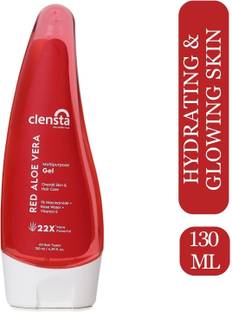 Clensta Red aloe Vera Multipurpose Gel with 1% Niacinamide For Moisturizing