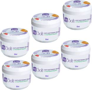 BOROPLUS BORO PLUS SOFT LIGHT MOISTURIZING CREAM FOR MOISTUTRE & NOURISH SKIN - 50ml x 6