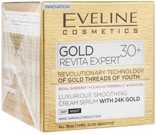 Eveline Gold Revita Expert 30+24K Gold Luxurious Smoothing Day And Night Cream 50ml