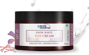 Avira Essential Snow White Face Cream For Women & Men| Non Sticky, Hydrating SPF DAY Moisturizer