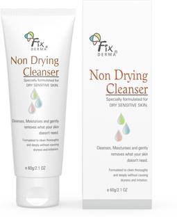 Fixderma Non Drying Cleanser, Gentle, Pore-Refining, Soap Free For Dry & Sensitive Skin