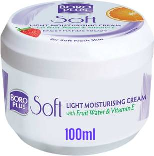 BOROPLUS BORO PLUS SOFT LIGHT MOISTURIZING CREAM FOR SMOOTHING & NOURISH SKIN - 100ml x 1