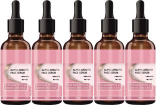 house of common Detan Skin Clearing Face Serum 2% Alpha Arbutin | For Acne Marks (30ml) Pack 5