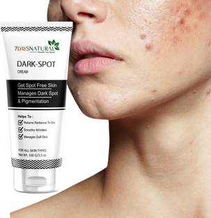 7 Days Dark Spot Remover Cream, Pimple Marks, Acne Scar, Pigmentation & Blemish Removal