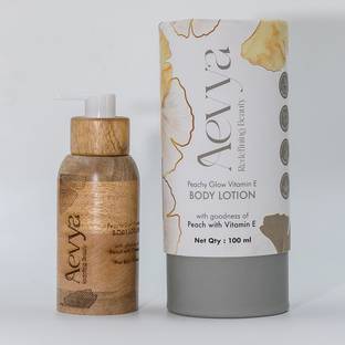 Aevya Peachy Glow Vitamin E Body Lotion