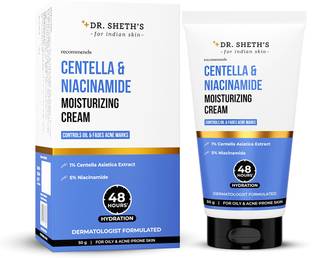 Dr. Sheth's Centella and Niacinamide Moisturizing Cream | 48-Hour* Hydration