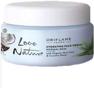 Oriflame love nature hydrating aloe vera and coconut water face cream